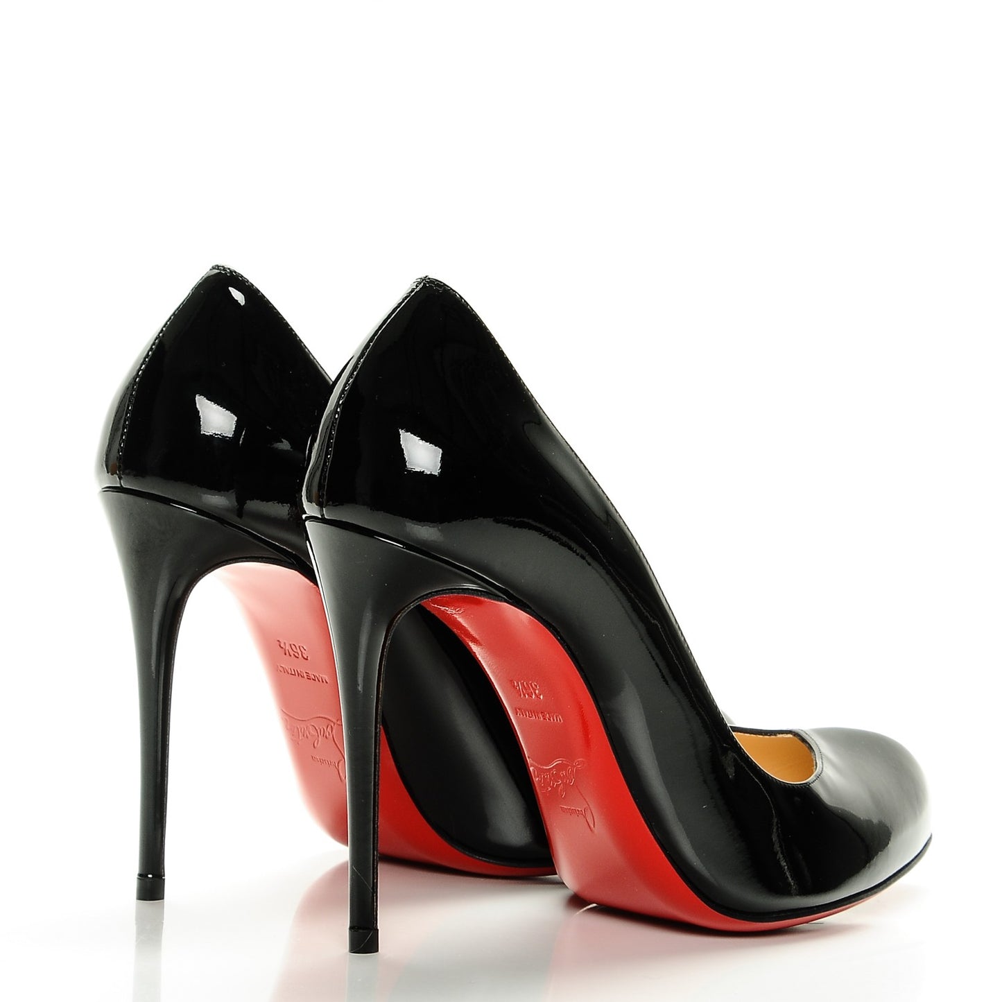 Patent Breche 100 Pumps 36.5 Black