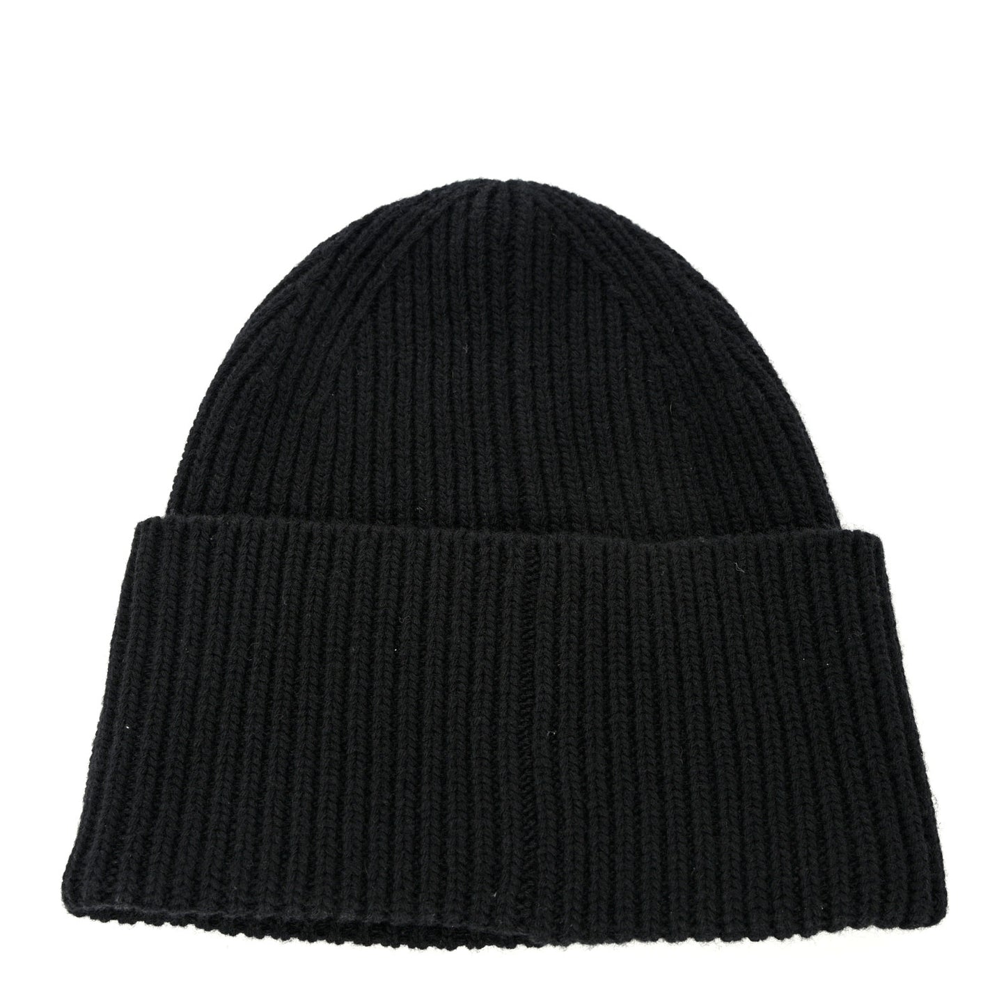 Wool LV initials Monogram Beanie Hat Black