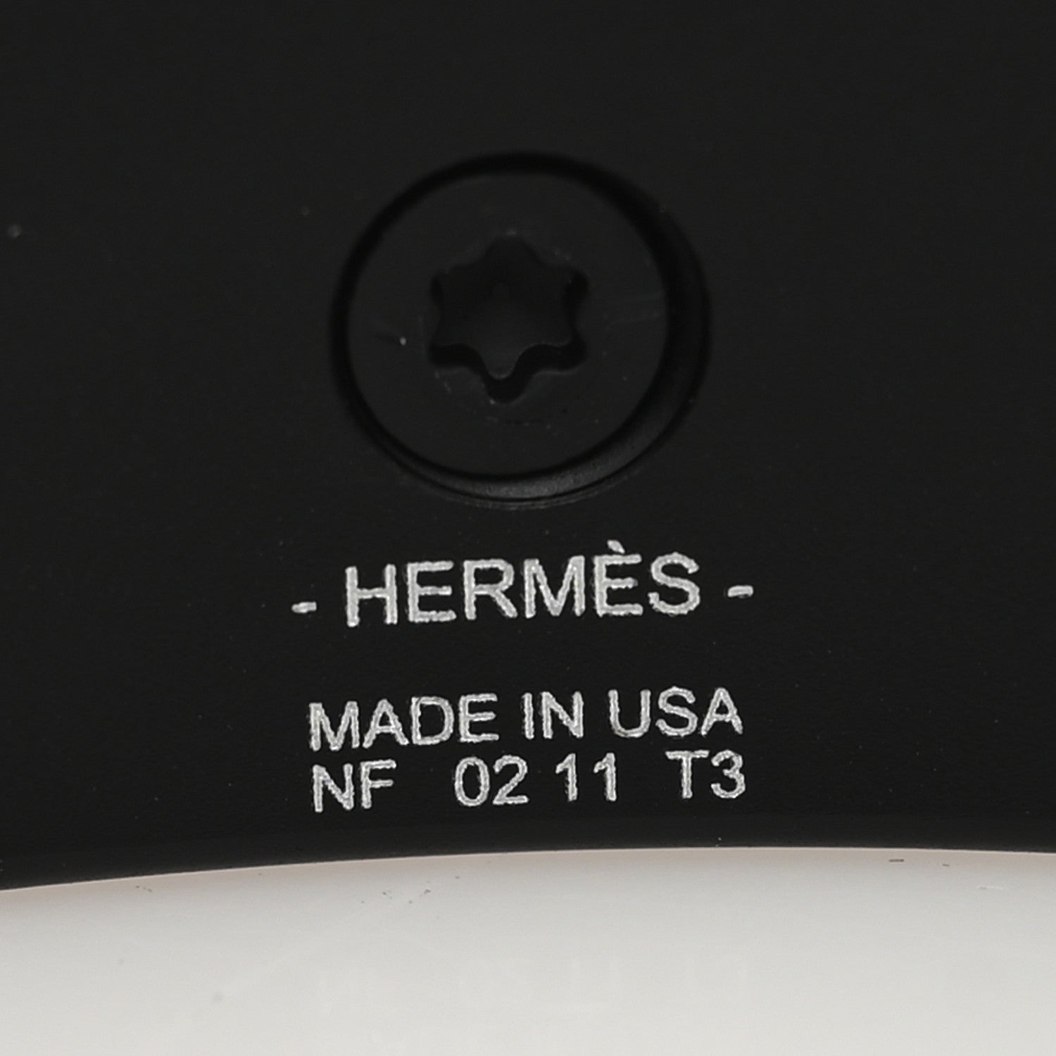 Hermes Aluminium Sunset Medor Bracelet T3 Black 4 of 4