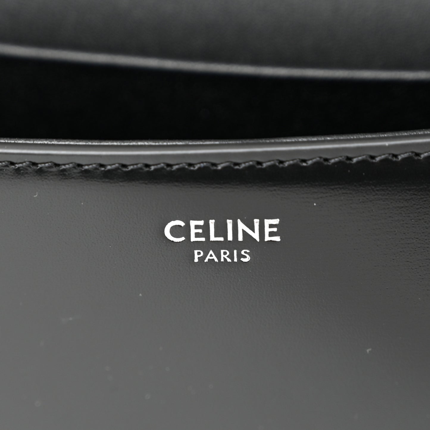 Shiny Calfskin Medium Lola Bag Black