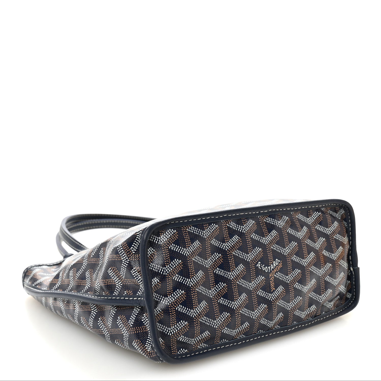 Goyard Goyardine Reversible Mini Anjou Navy 7 of 16