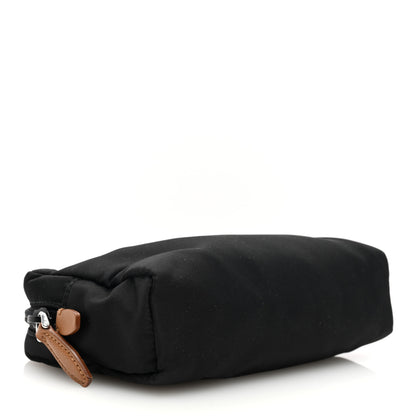 Prada Re-Nylon Saffiano Travel Pouch Black Caramel 4 of 6