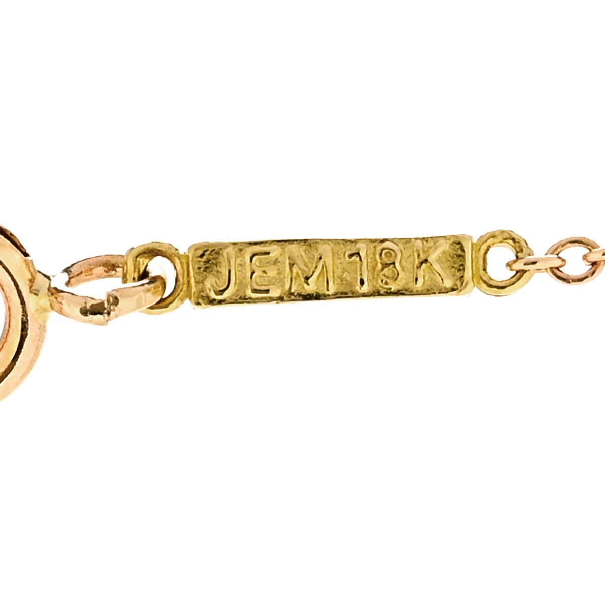 Jennifer Meyer 18K Yellow Gold Lapis Lazuli Bar Pendant Necklace 6 of 7