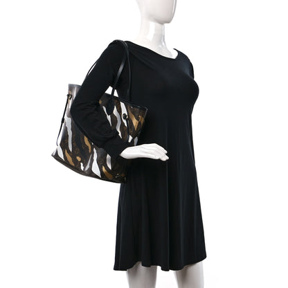 Louis Vuitton X LOL Monogram Neverfull MM Gold Silver 2 of 9
