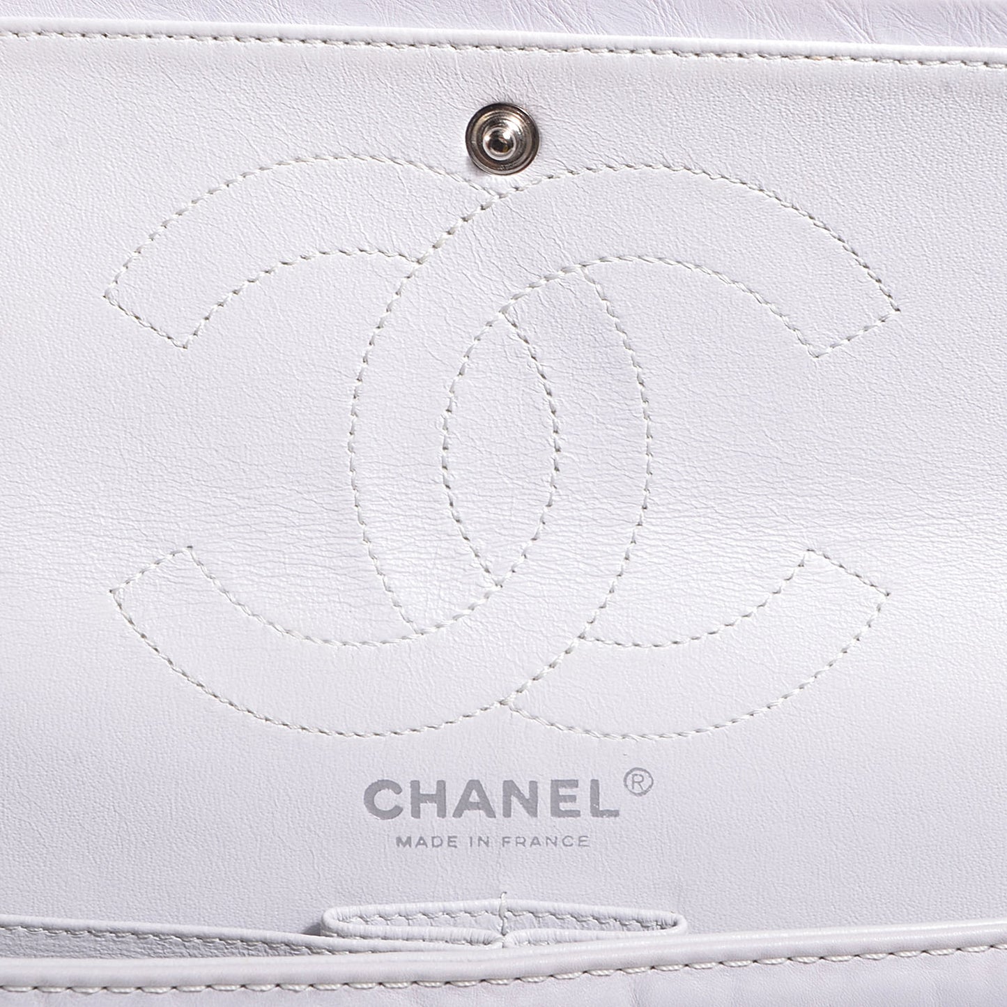 Aged Calfskin 2.55 Reissue 226 Flap White