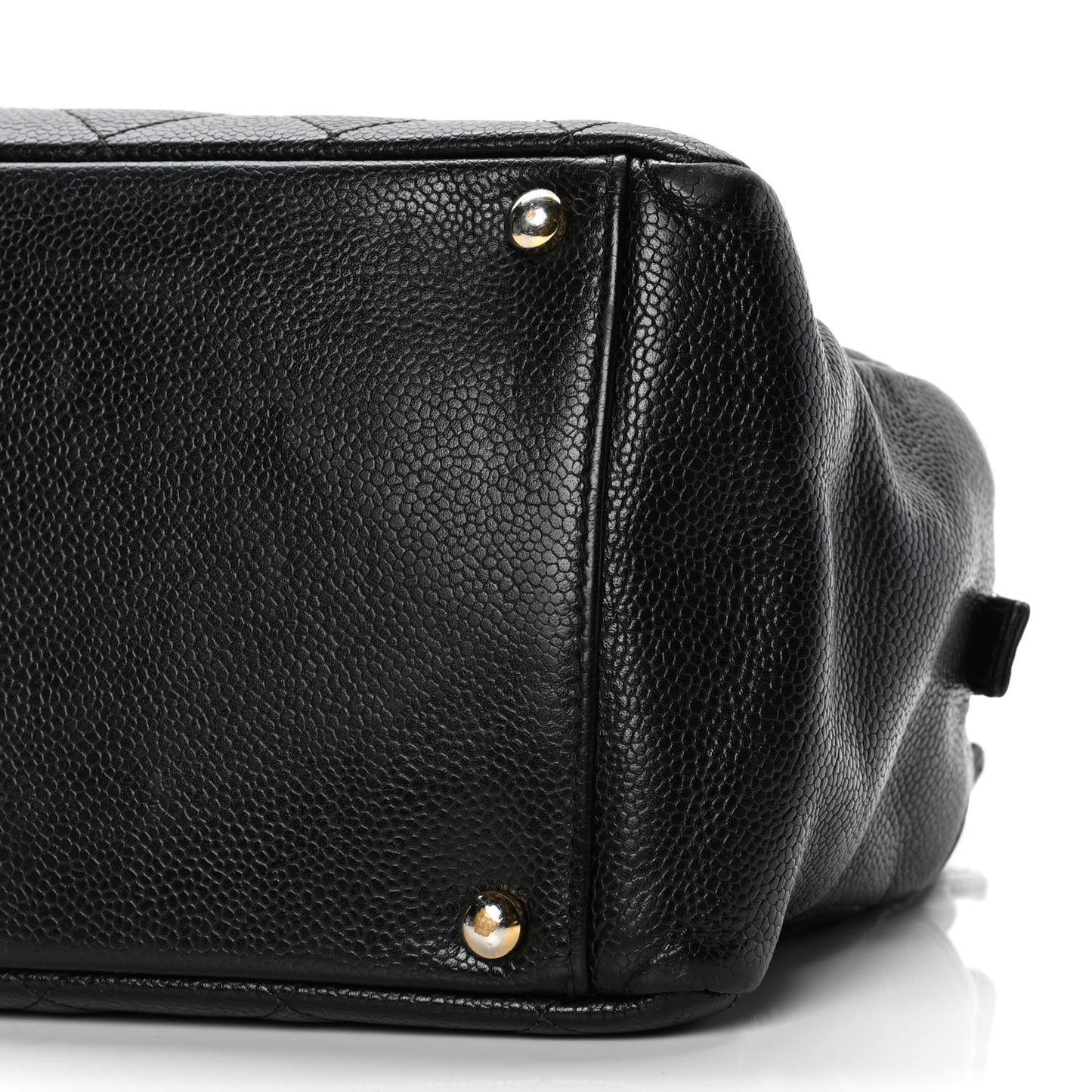 Caviar Quilted Petit Timeless Tote PTT Black