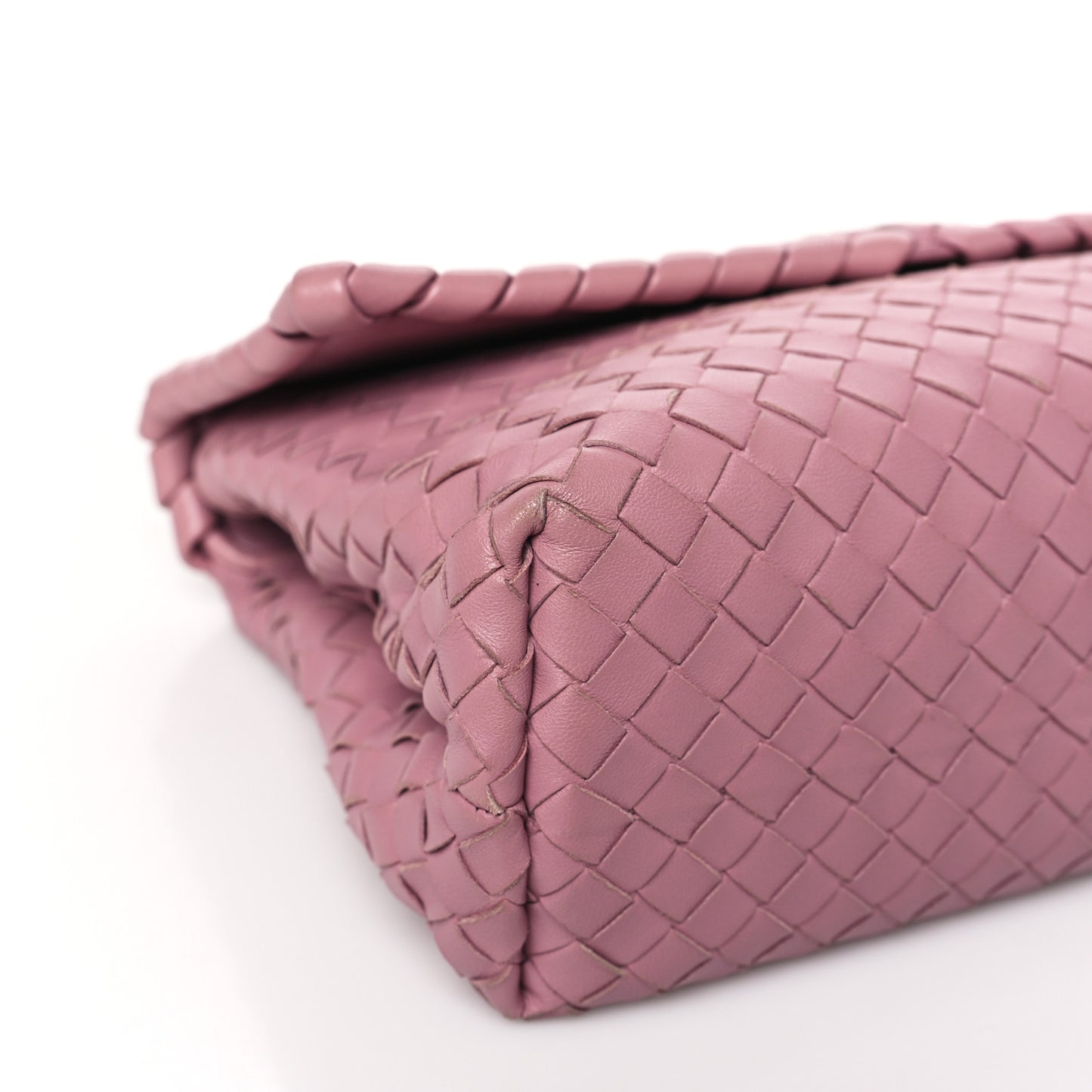 Nappa Intrecciato Small Olimpia Shoulder Bag Watteau