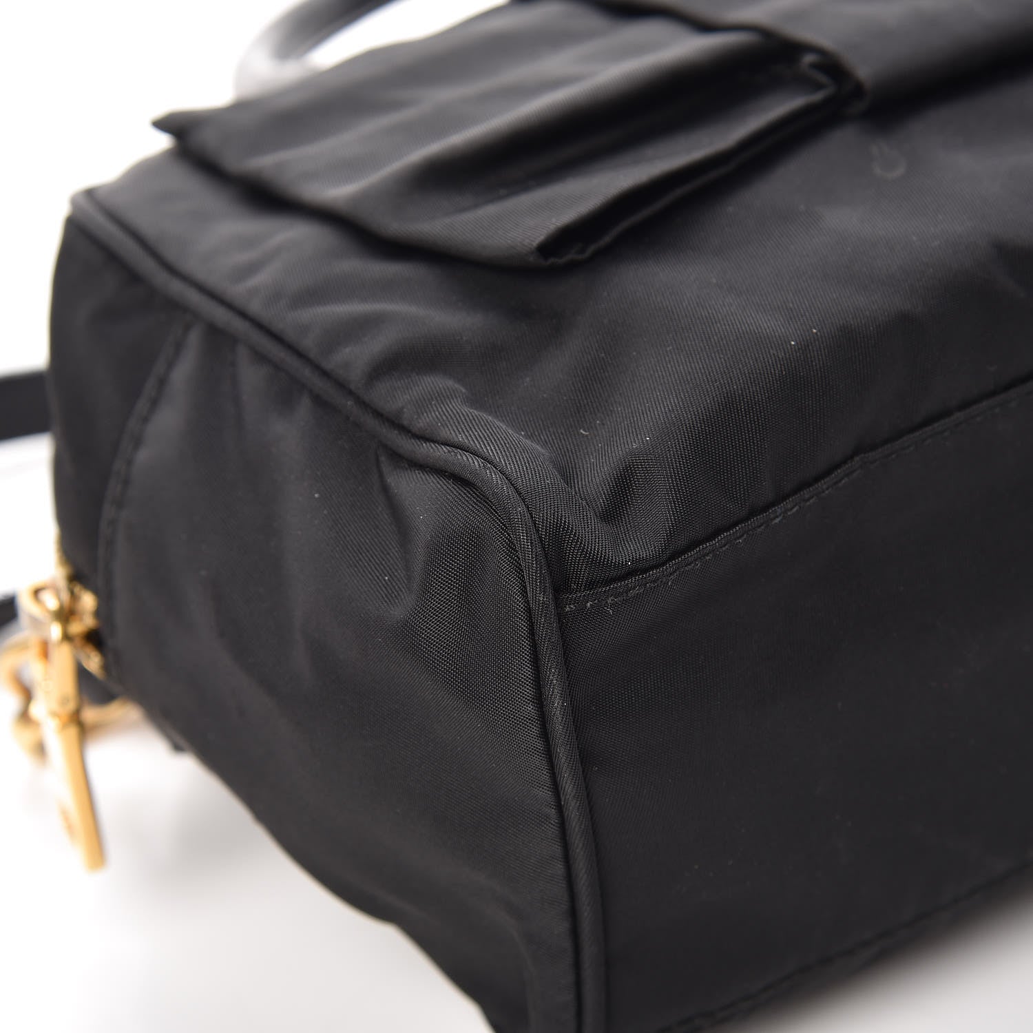 Prada Nylon Fiocco Mini Bowler Black 15 of 15