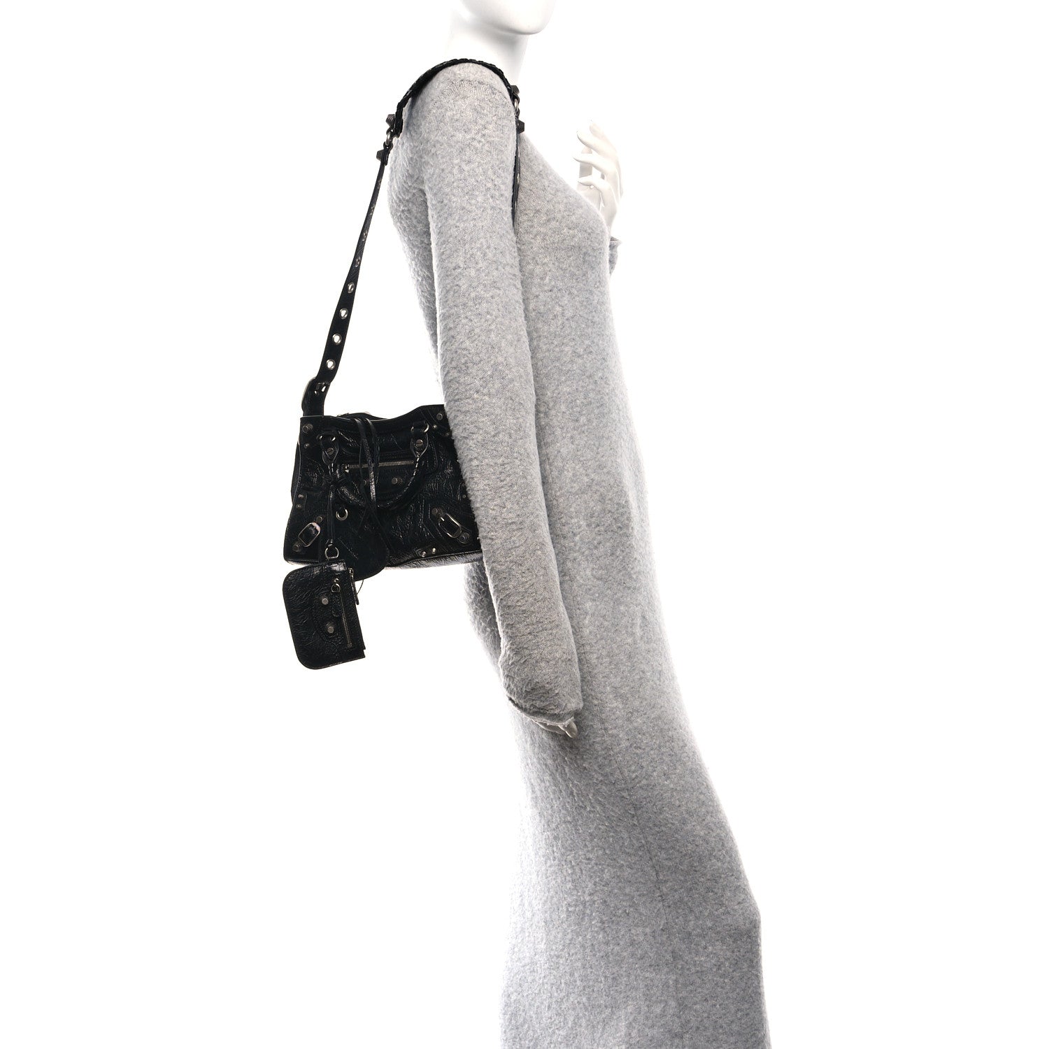 Balenciaga Agneau Arena Neo Cagole Handbag XS Black 2 of 11