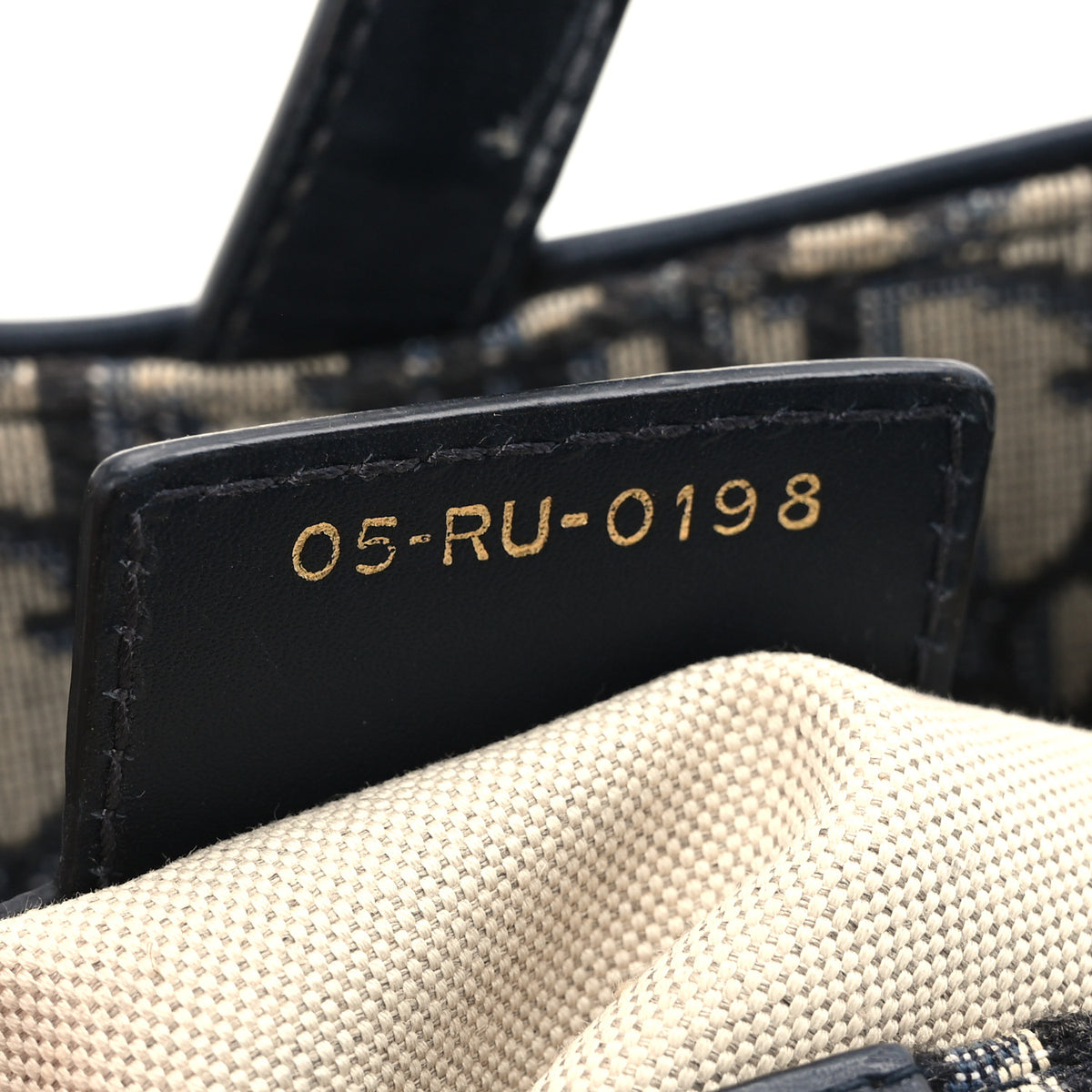 Oblique Saddle Bag Blue