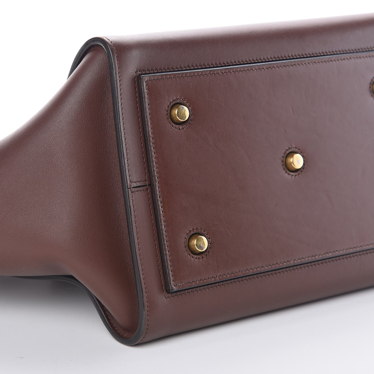 Natural Calfskin Small Tie Knot Tote Acajou