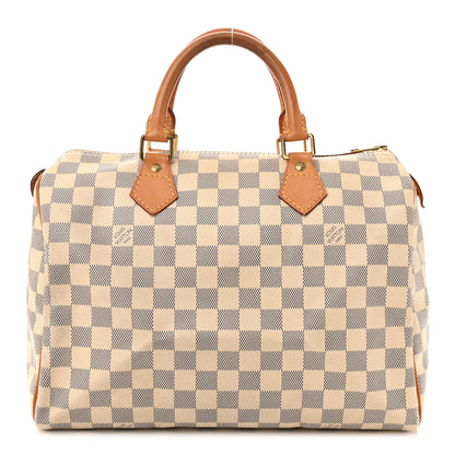 Louis Vuitton Damier Azur Speedy 30 1 of 10