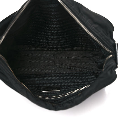 Prada Nylon Tessuto Messenger Bag Black 5 of 10