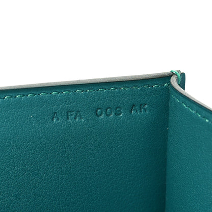 Hermes Swift Medor 23 Clutch Malachite 9 of 11