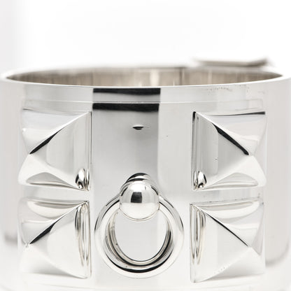 Hermes Sterling Silver Collier De Chien Bracelet SH 6 of 7