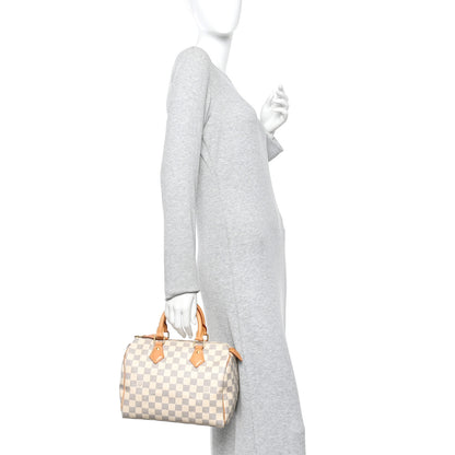 Louis Vuitton Damier Azur Speedy 25 2 of 10