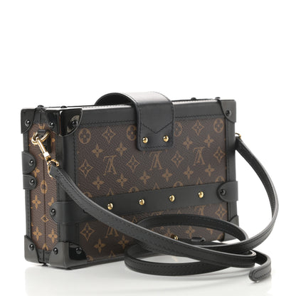 Louis Vuitton Monogram Petite Malle Black 3 of 12