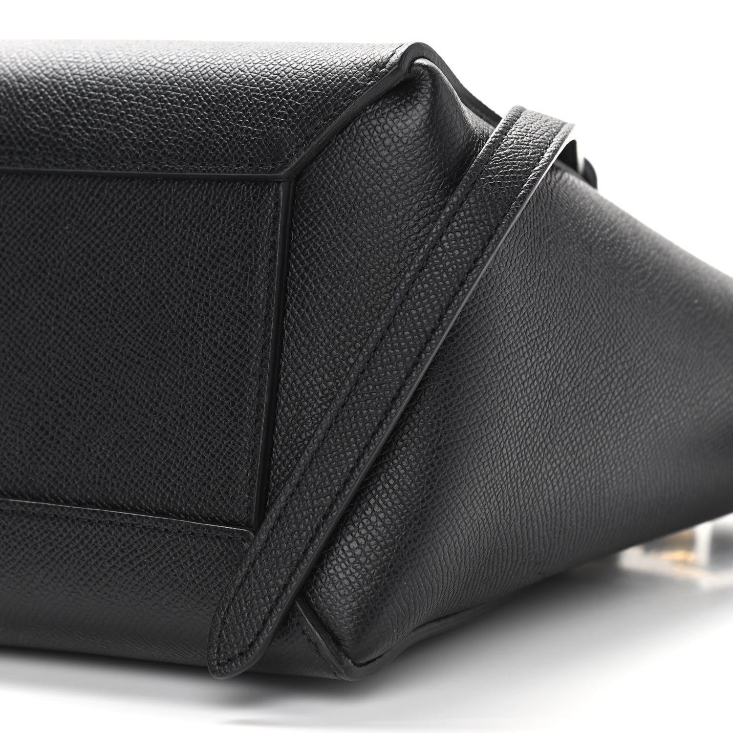 Celine Grained Calfskin Micro Belt Bag Black 11 of 12