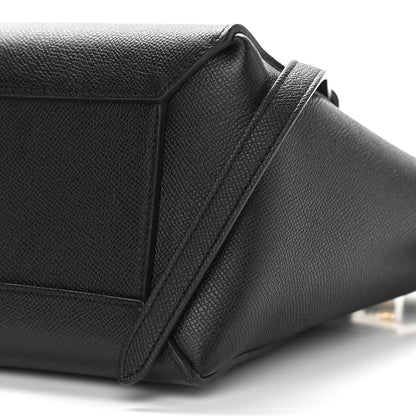 Celine Grained Calfskin Micro Belt Bag Black 11 of 12