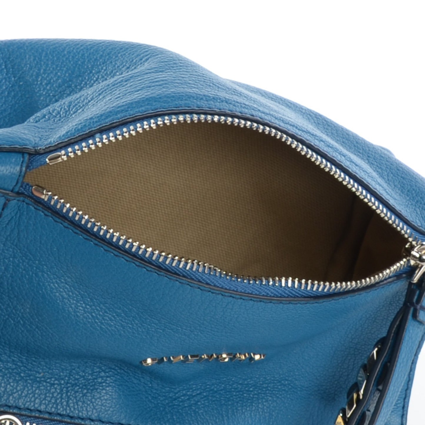 Sugar Goatskin Pandora Wristlet Electric Blue