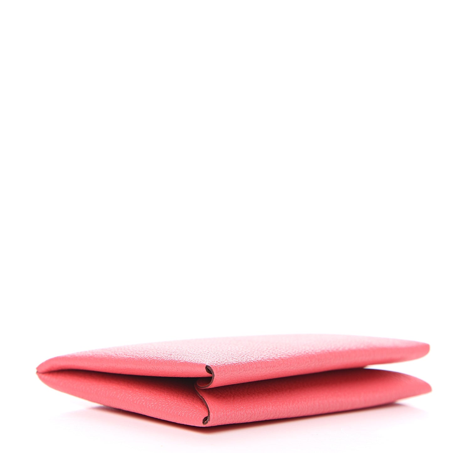 Chevre Mysore Calvi Card Case Rose Lipstick