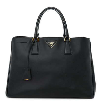 Prada Saffiano Lux Large Tote Black 1 of 10