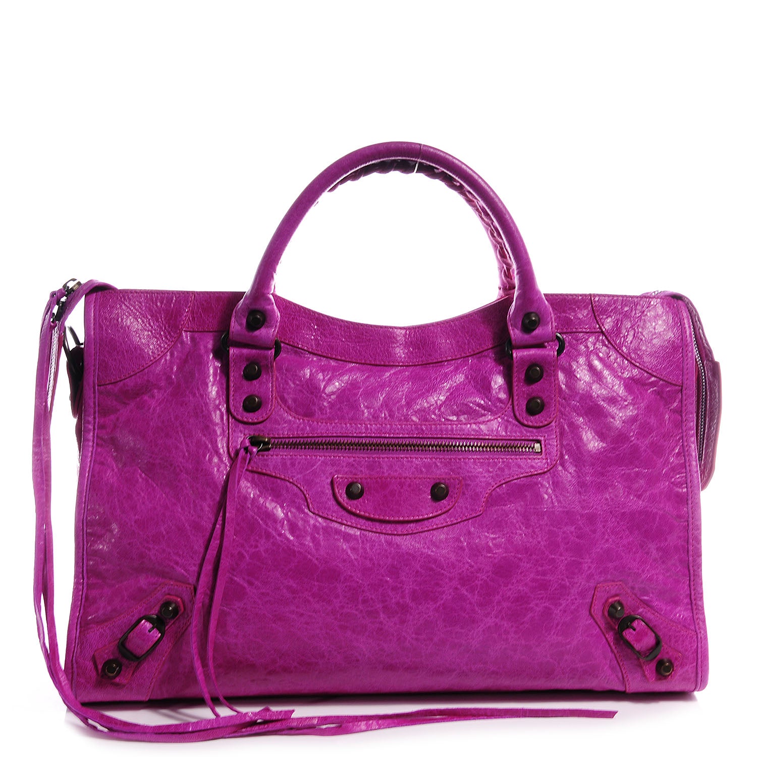 Balenciaga Agneau City Amethyst 1 of 7