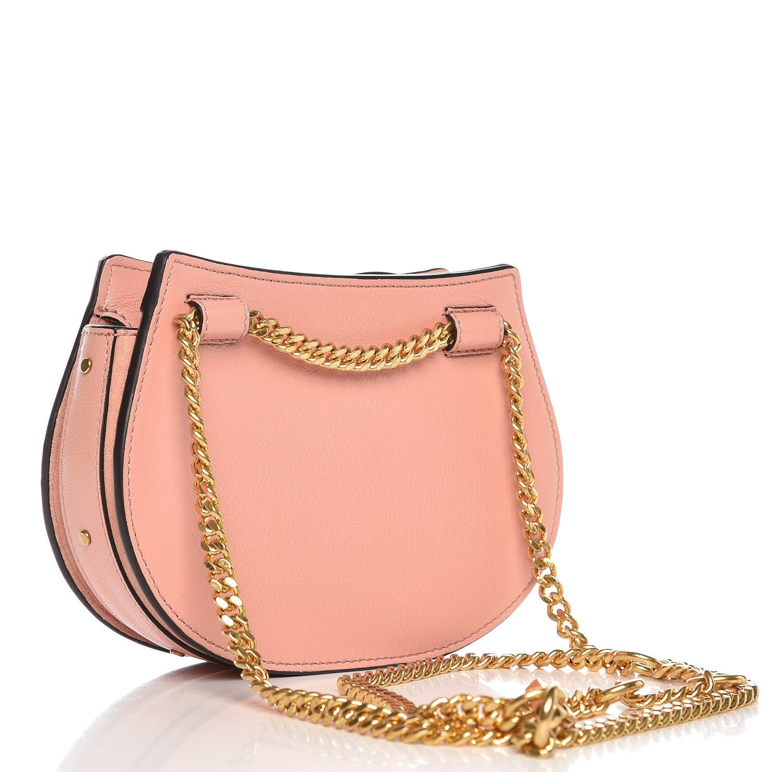 Chloe Calfskin Suede Mini Pixie Signature Belt Bag Ideal Blush 3 of 7