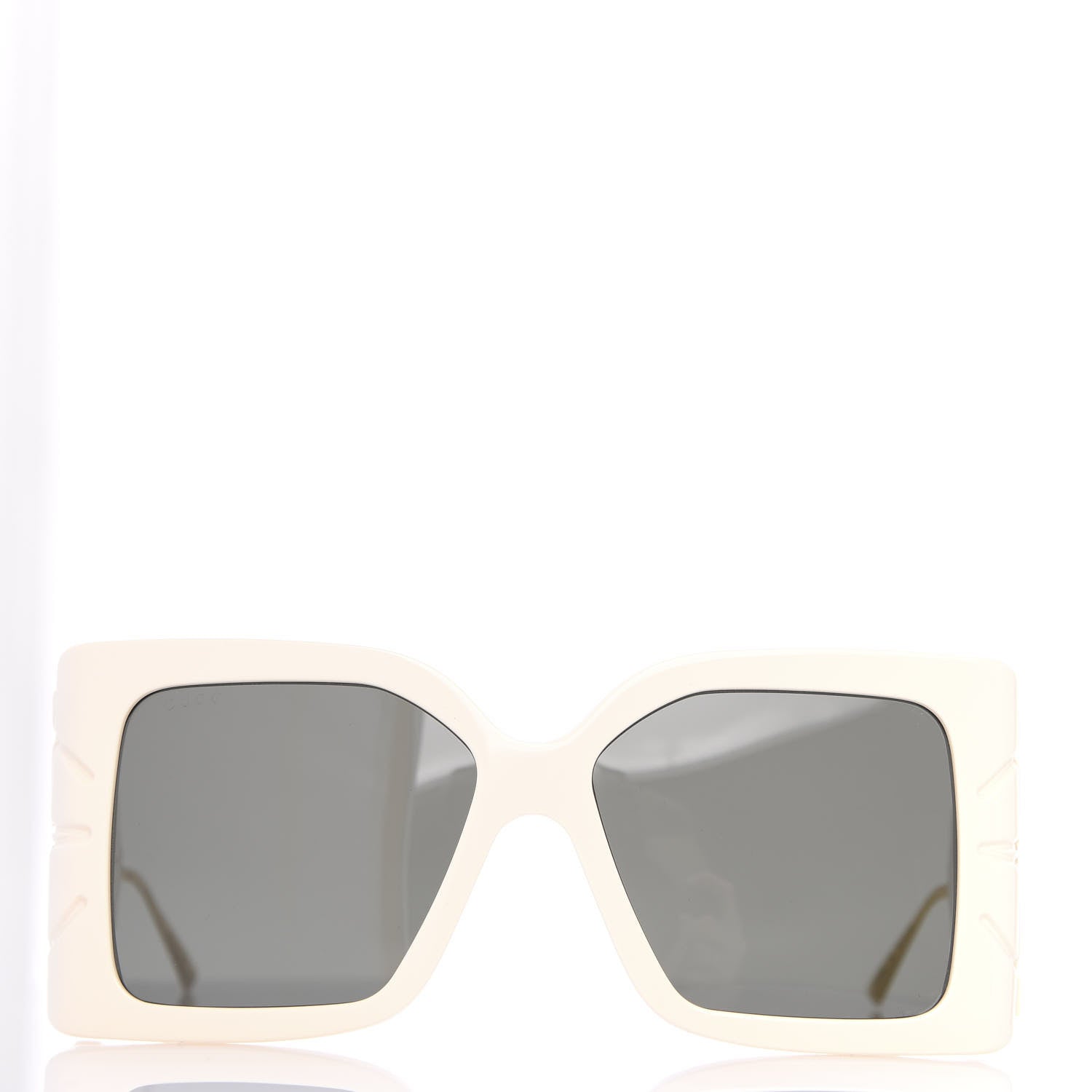 Gucci Acetate Square Frame Wing Sunglasses GG0535S Ivory 3 of 8
