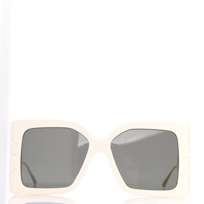 Gucci Acetate Square Frame Wing Sunglasses GG0535S Ivory 3 of 8