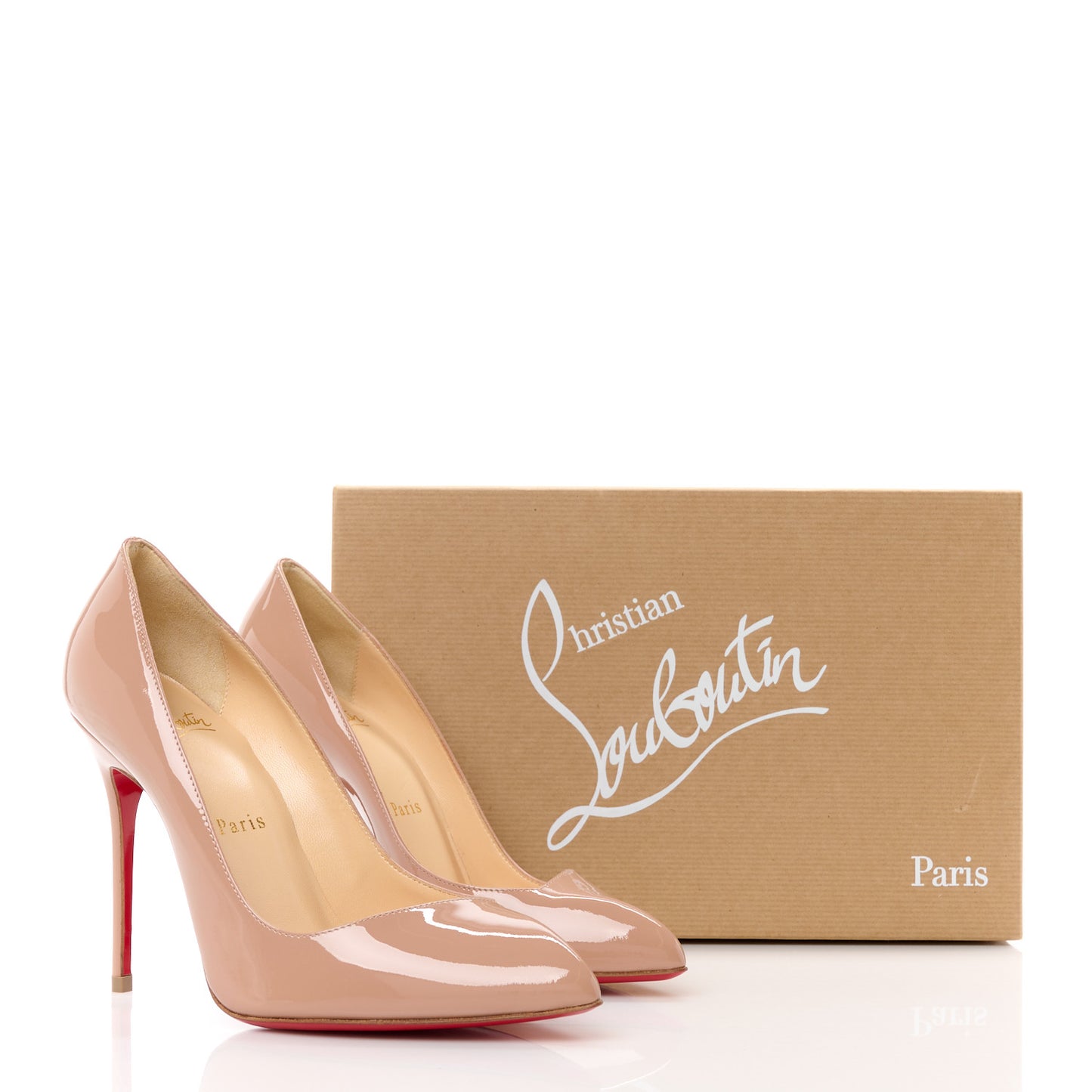 Patent Corneille 100 Pumps 36 Nude