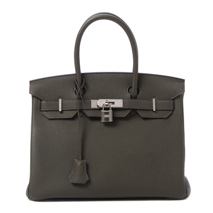 Hermes Togo Birkin 30 Vert De Gris 1 of 31