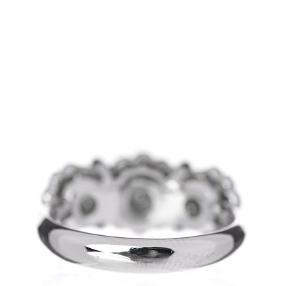 Tiffany Platinum Diamond Three Flower Ring 50 5.5 4 of 6