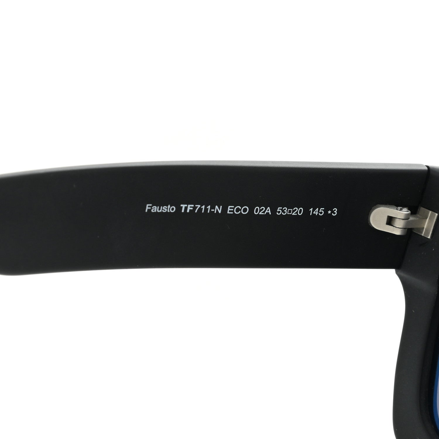 Tom Ford Acetate Fausto Sunglasses TF711 Black 7 of 7