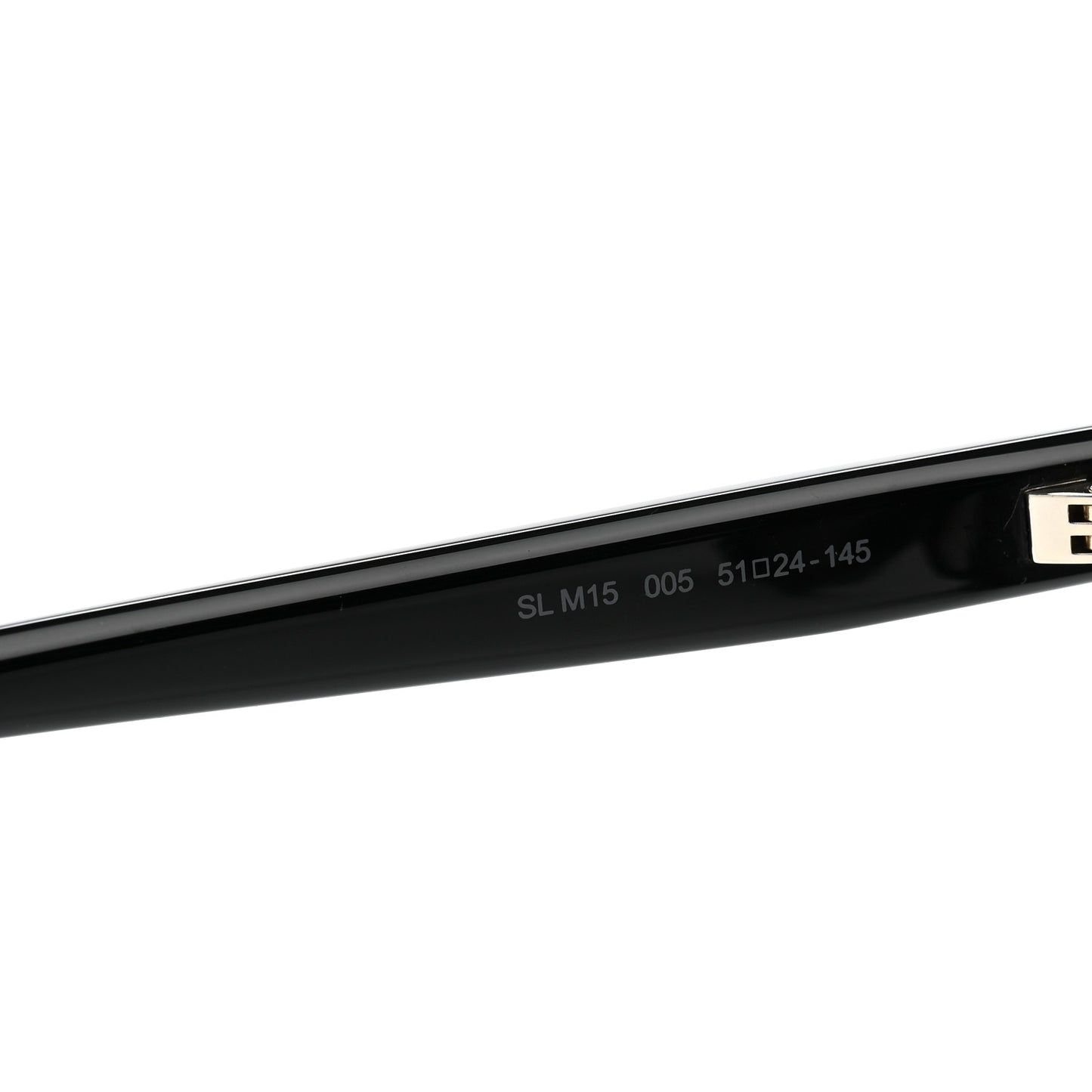 Acetate Round Sunglasses SLM15 Black