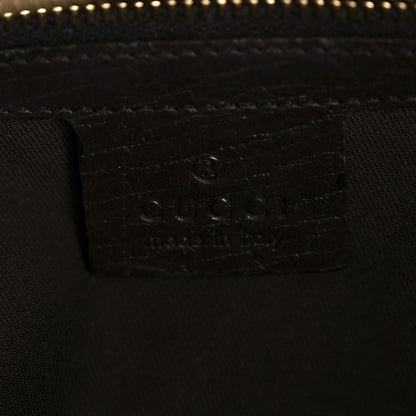 Gucci Monogram Medium Horsebit Chain Hobo Dark Brown 6 of 14