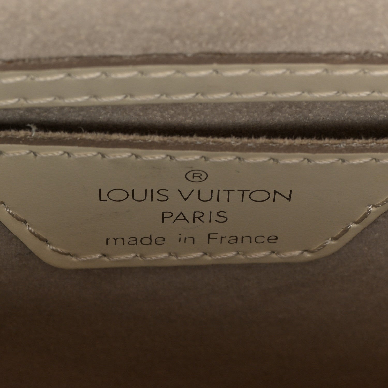 Louis Vuitton Epi Soufflot Ivory 7 of 10