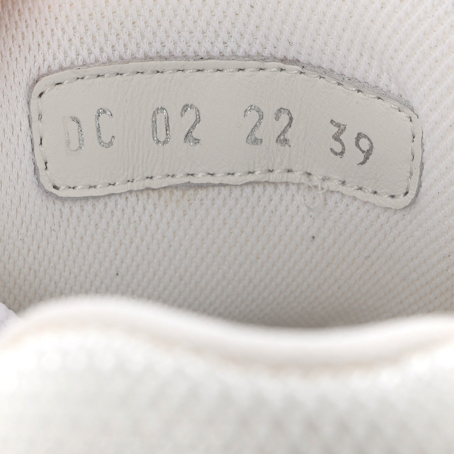 Christian Dior Technical Mesh Calfskin B30 Sneakers 39 White Grey 5 of 10