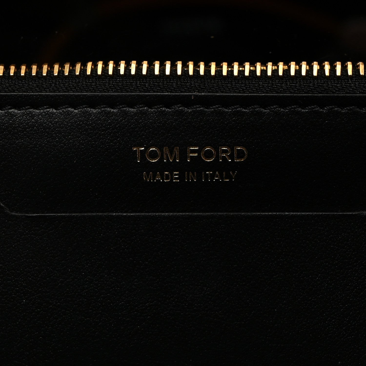 Tom Ford TOM FORD Plexiglass Lipstick Minaudiere Clutch Black Gold 6 of 6