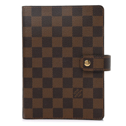 Louis Vuitton Damier Ebene Medium Ring Agenda Cover 1 of 7