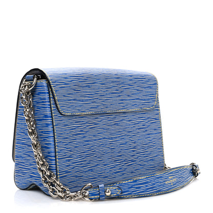 Louis Vuitton Epi Twist Shoulder Bag MM Denim Light 3 of 10