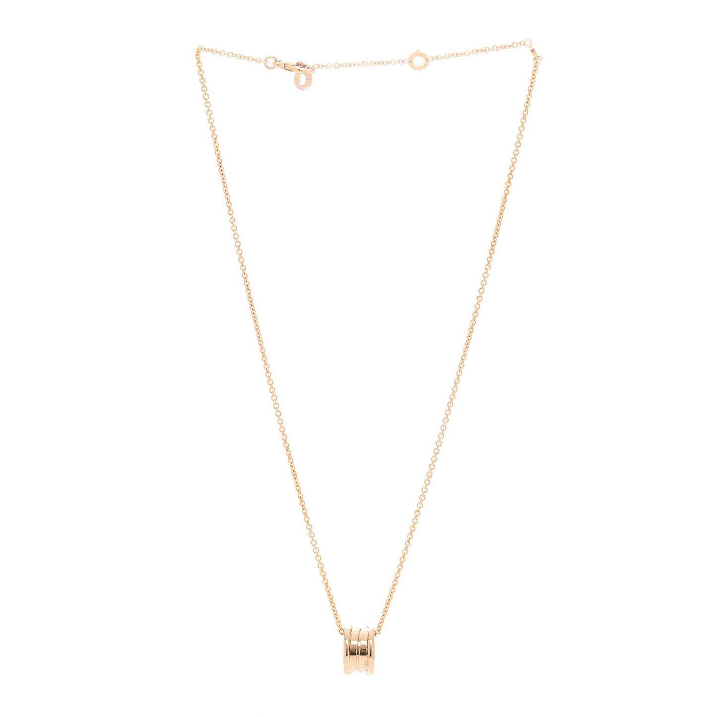 18K Yellow Gold B.Zero1 Pendant Necklace
