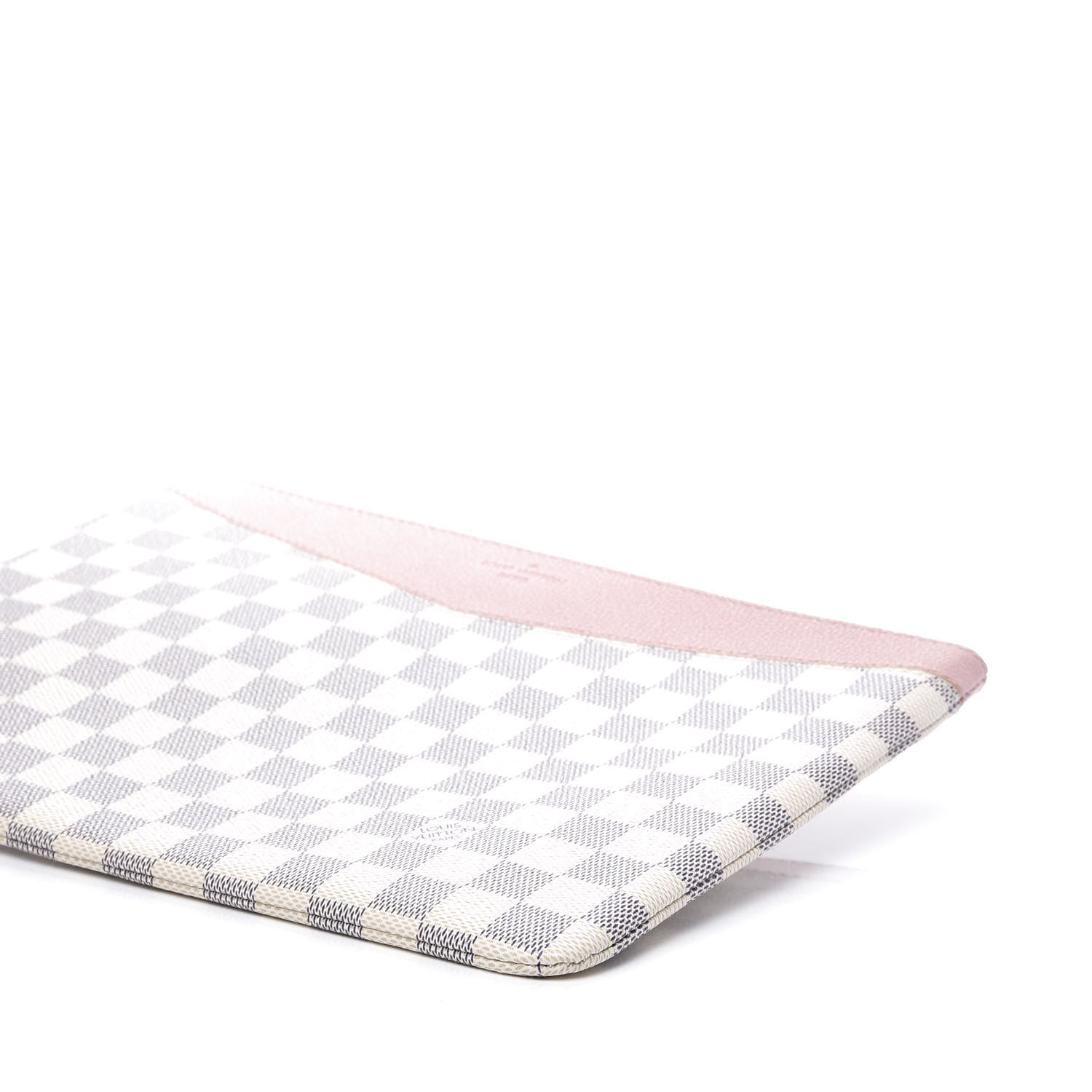 Louis Vuitton Damier Azur Daily Pouch Rose Poudre 6 of 9