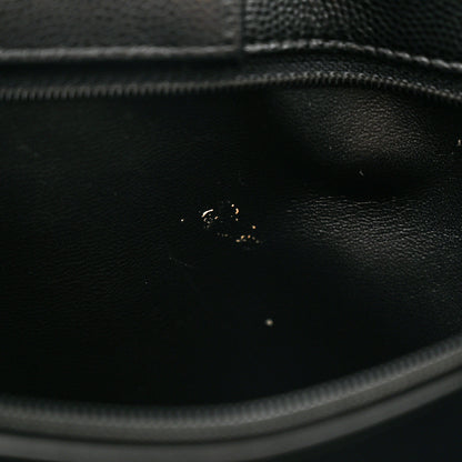 Chanel Caviar Quilted Large Shopping Tote Black 12 of 13