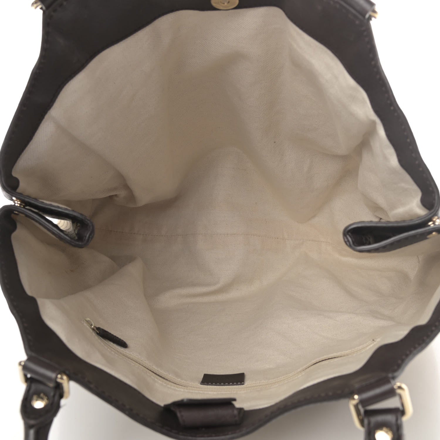 Gucci Monogram Large Sukey Tote Dark Brown 4 of 4
