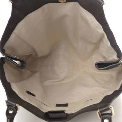 Gucci Monogram Large Sukey Tote Dark Brown 4 of 4