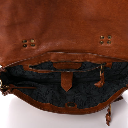 Proenza Schouler Lambskin Large PS1 Satchel Saddle 4 of 13