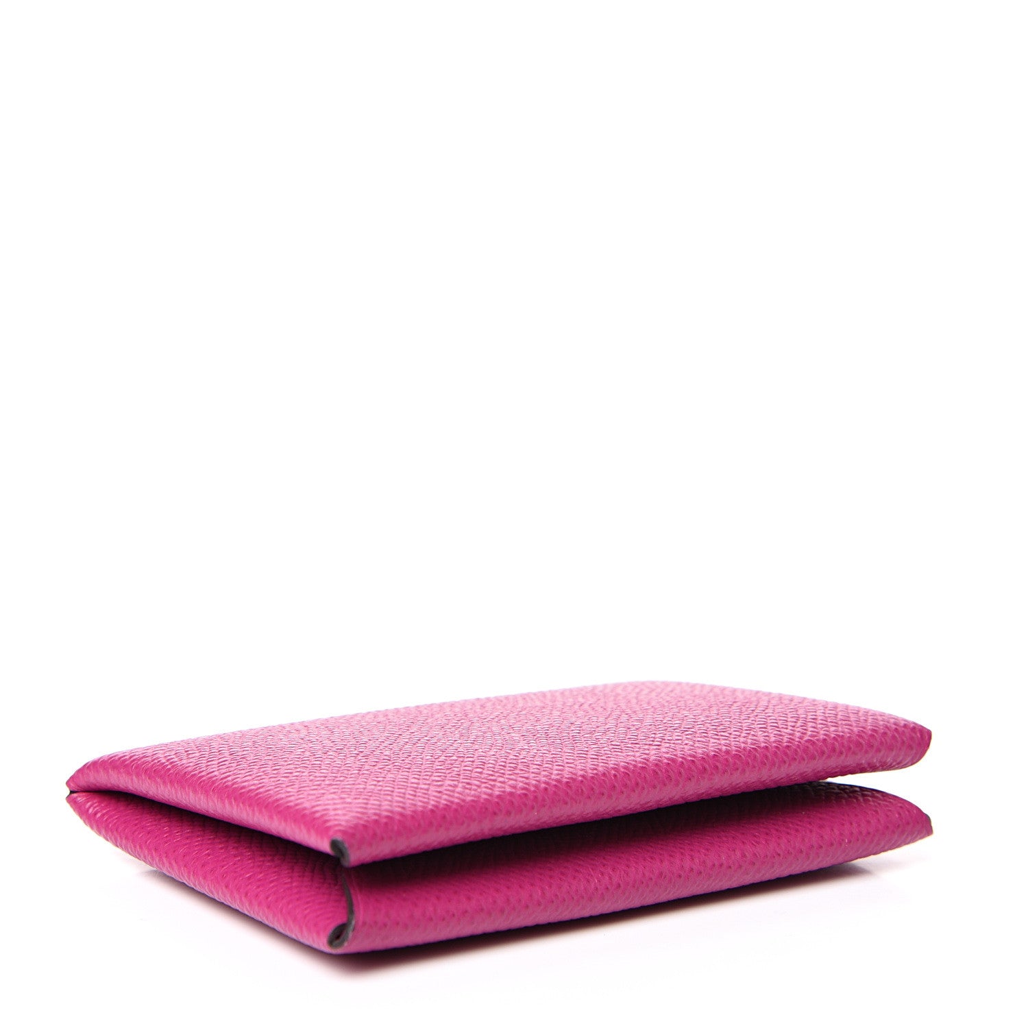 Hermes Epsom Calvi Card Case Rose Pourpre 4 of 5