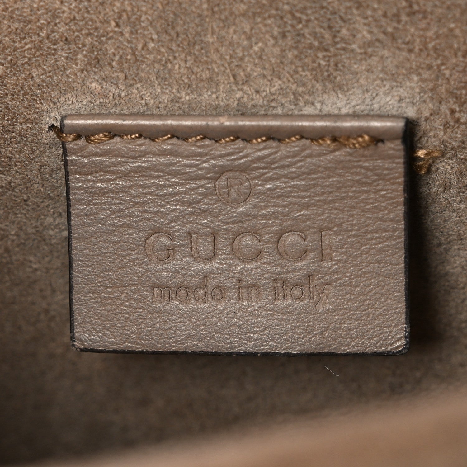 Gucci GG Supreme Monogram Mini Dionysus Shoulder Bag Taupe 6 of 10