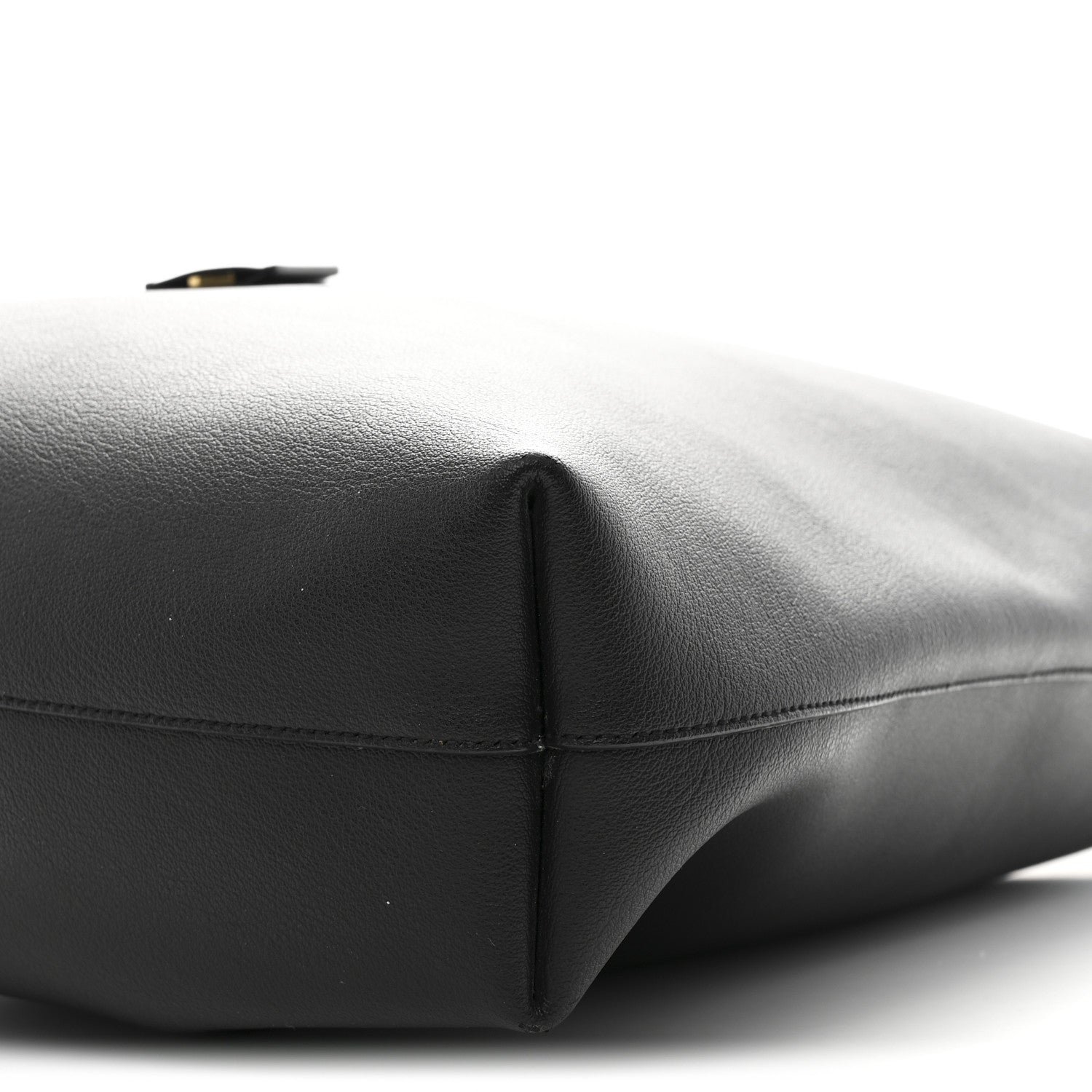 Saint Laurent Calfskin Medium Shopping Tote Black 11 of 11